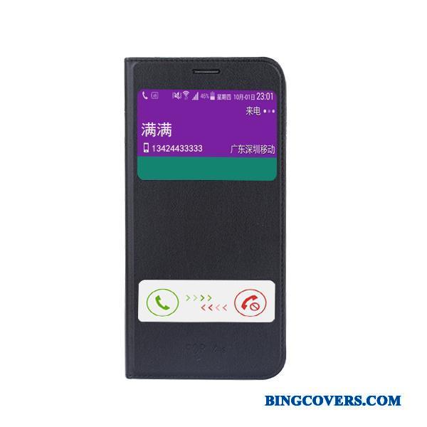 Samsung Galaxy A8 Folio Stjerne Telefon Etui Lædertaske Beskyttelse Mobiltelefon Cover