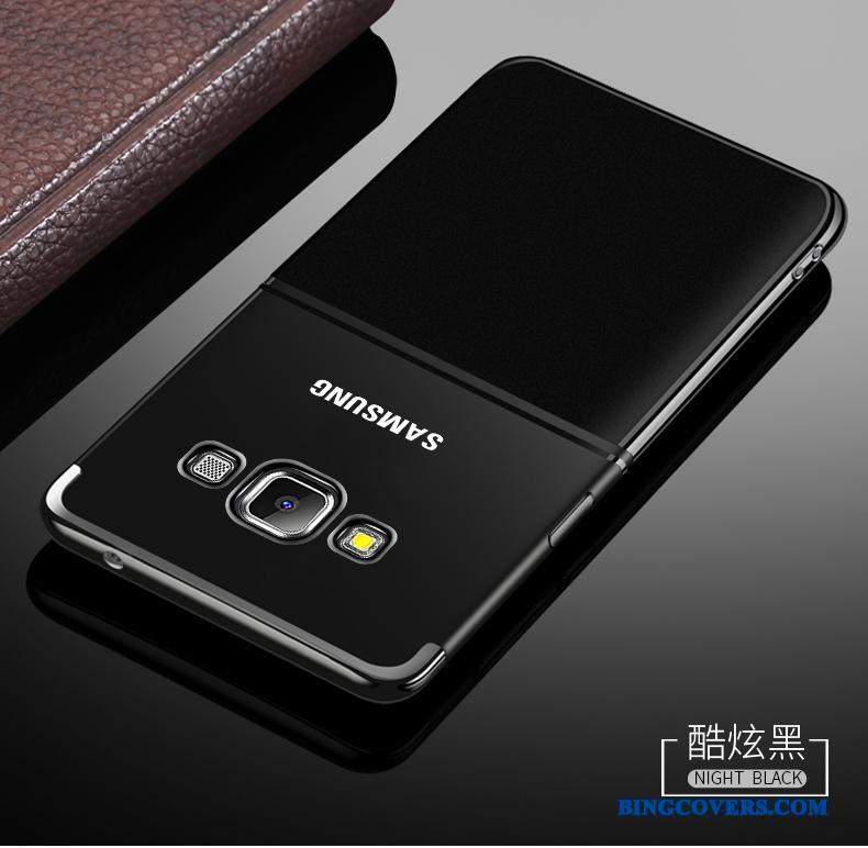 Samsung Galaxy A8 Hård Anti-fald Cover Rosa Guld Etui Telefon Alt Inklusive