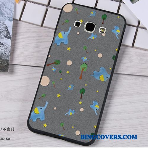 Samsung Galaxy A8 Stjerne Anti-fald Cover Telefon Etui Sort Silikone Beskyttelse