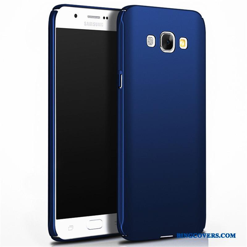 Samsung Galaxy A8 Telefon Etui Rosa Guld Beskyttelse Mobiltelefon Stjerne Cover Hård