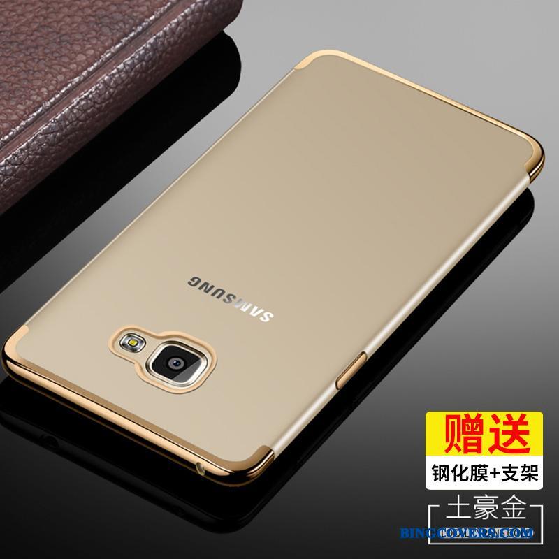 Samsung Galaxy A9 Telefon Etui Høj Silikone Gennemsigtig Beskyttelse Blød Grøn