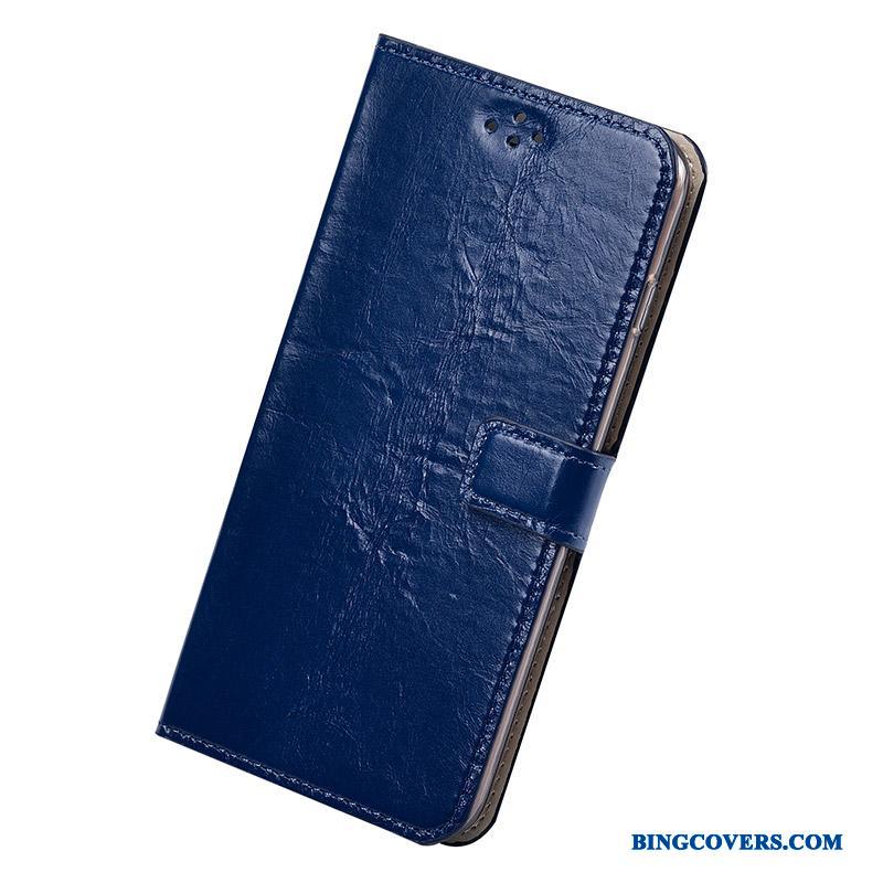 Samsung Galaxy A9 Telefon Etui Silikone Ægte Læder Beskyttelse Cover Anti-fald Stjerne