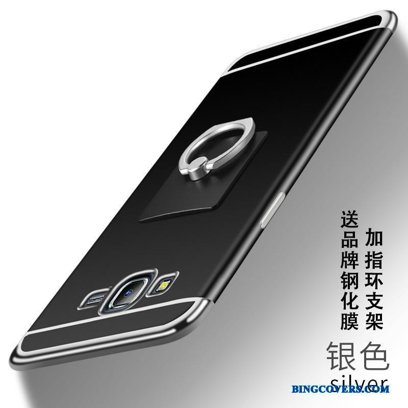 Samsung Galaxy J7 2015 Kreativ Telefon Etui Blød Rød Af Personlighed Stjerne Silikone