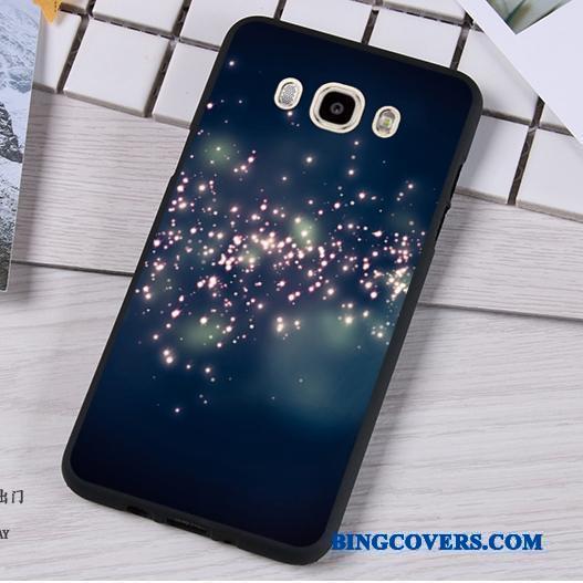 Samsung Galaxy J7 2016 Alt Inklusive Cartoon Mobiltelefon Silikone Blød Etui Cover