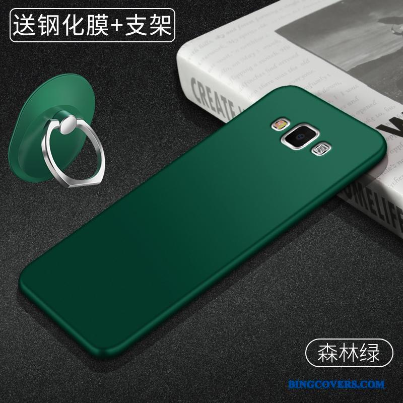 Samsung Galaxy J7 2016 Telefon Etui Stjerne Mobiltelefon Simple Blød Silikone Grøn