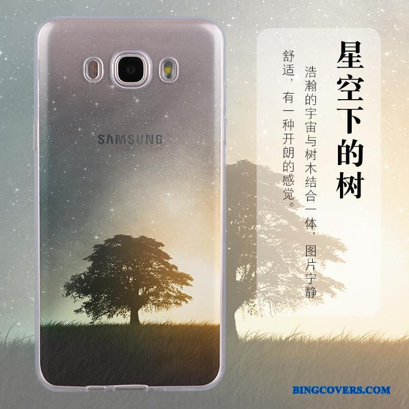 Samsung Galaxy J7 2016 Trend Alt Inklusive Silikone Stjerne Blød Telefon Etui Cover