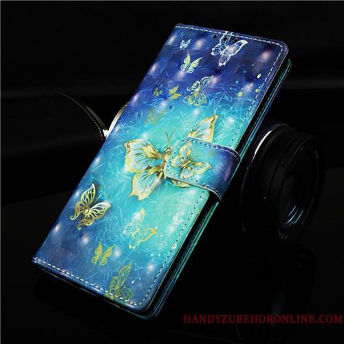 Samsung Galaxy M20 Etui Anti-fald Af Personlighed Stjerne Alt Inklusive Cover Folio Lædertaske