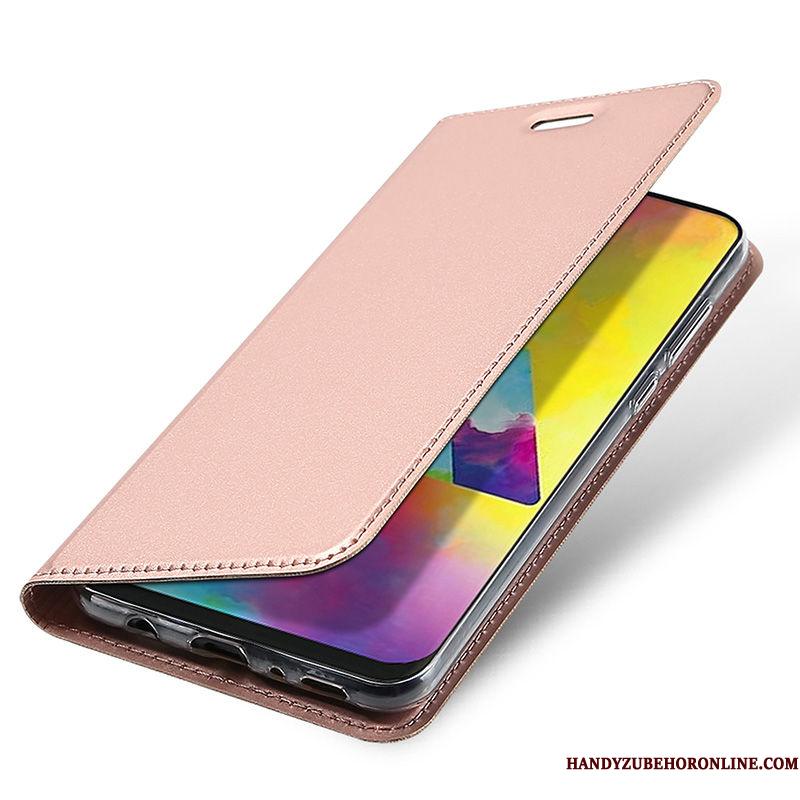 Samsung Galaxy M20 Skærmbeskyttelse Hærdning Cover Rosa Guld Stjerne Telefon Etui