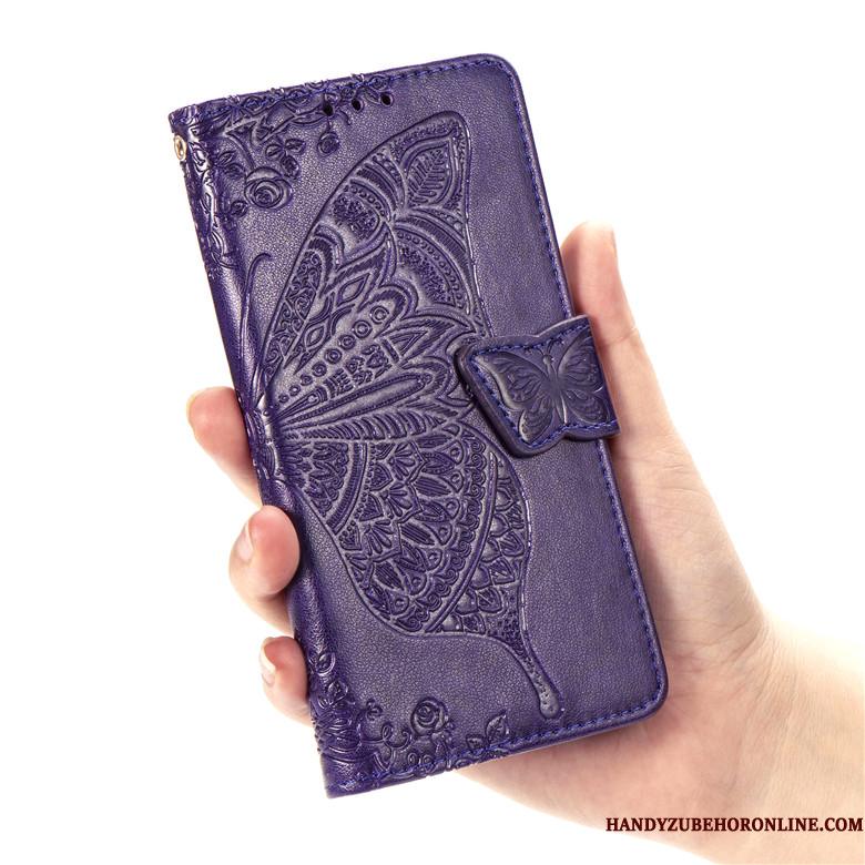 Samsung Galaxy Note 10+ Etui Blød Folio Beskyttelse Blomster Lædertaske Anti-fald Stjerne