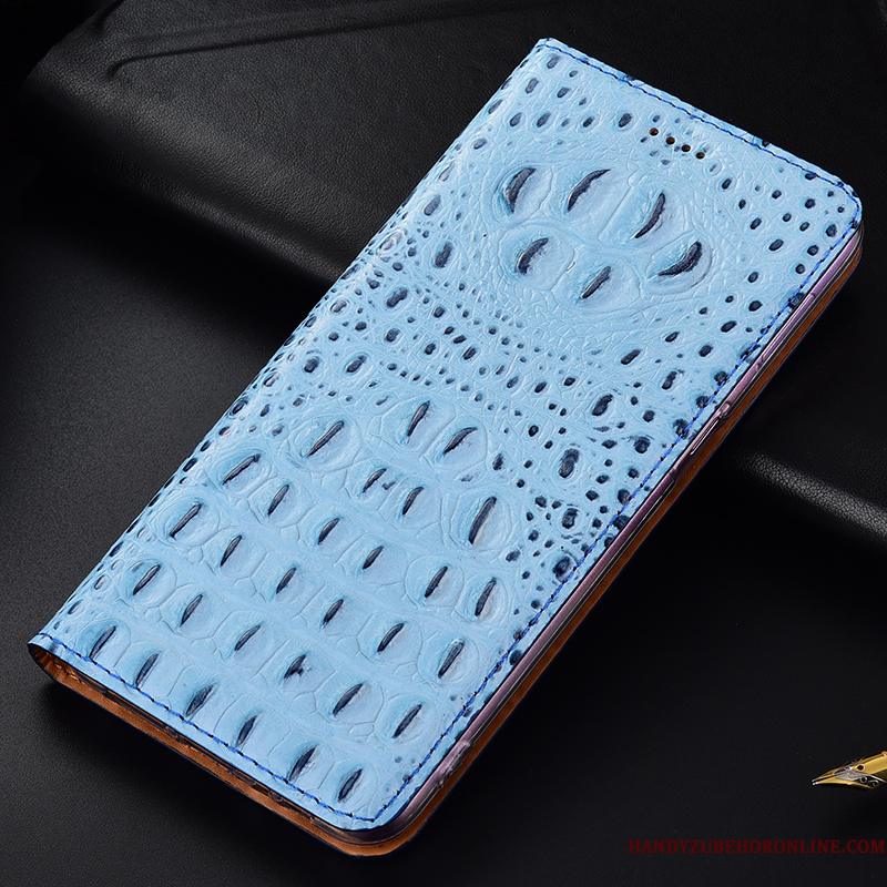 Samsung Galaxy Note 10 Folio Telefon Etui Cover Beskyttelse Stjerne Krokodille Sort