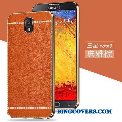 Samsung Galaxy Note 3 Cover Lyserød Etui Beskyttelse Anti-fald Stjerne Blød