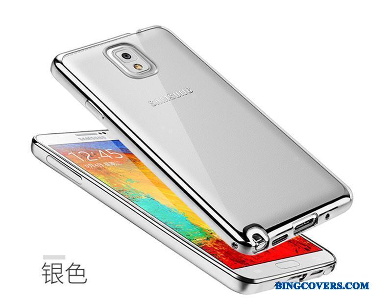 Samsung Galaxy Note 3 Etui Gennemsigtig Mobiltelefon Beskyttelse Stjerne Cover Blød