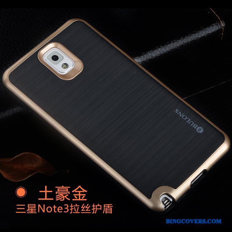 Samsung Galaxy Note 3 Etui Ramme Stjerne Silikone Beskyttelse Simple Anti-fald Bagdæksel