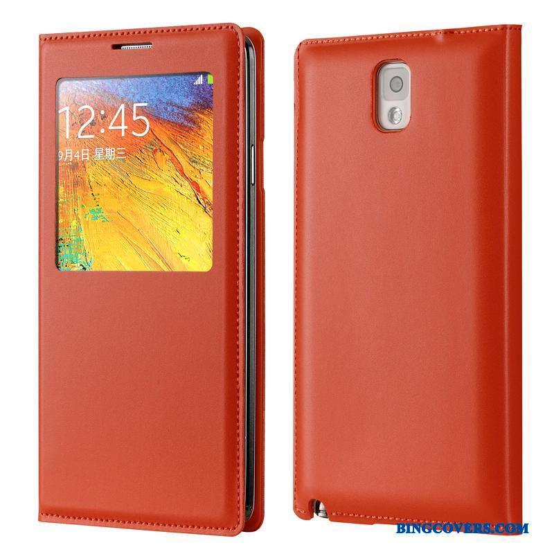 Samsung Galaxy Note 3 Rød Lyse Stjerne Beskyttelse Cover Telefon Etui