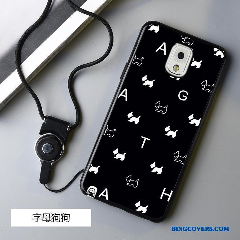 Samsung Galaxy Note 3 Telefon Etui Stjerne Hvid Cartoon Beskyttelse Blød Anti-fald