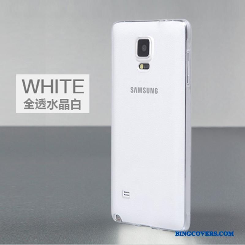 Samsung Galaxy Note 4 Blød Cover Stjerne Lyserød Telefon Etui Anti-fald Tynd