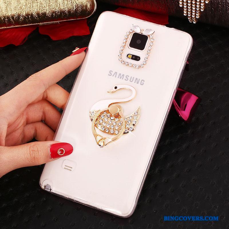 Samsung Galaxy Note 4 Tynd Etui Ny Strass Mobiltelefon Beskyttelse Ring