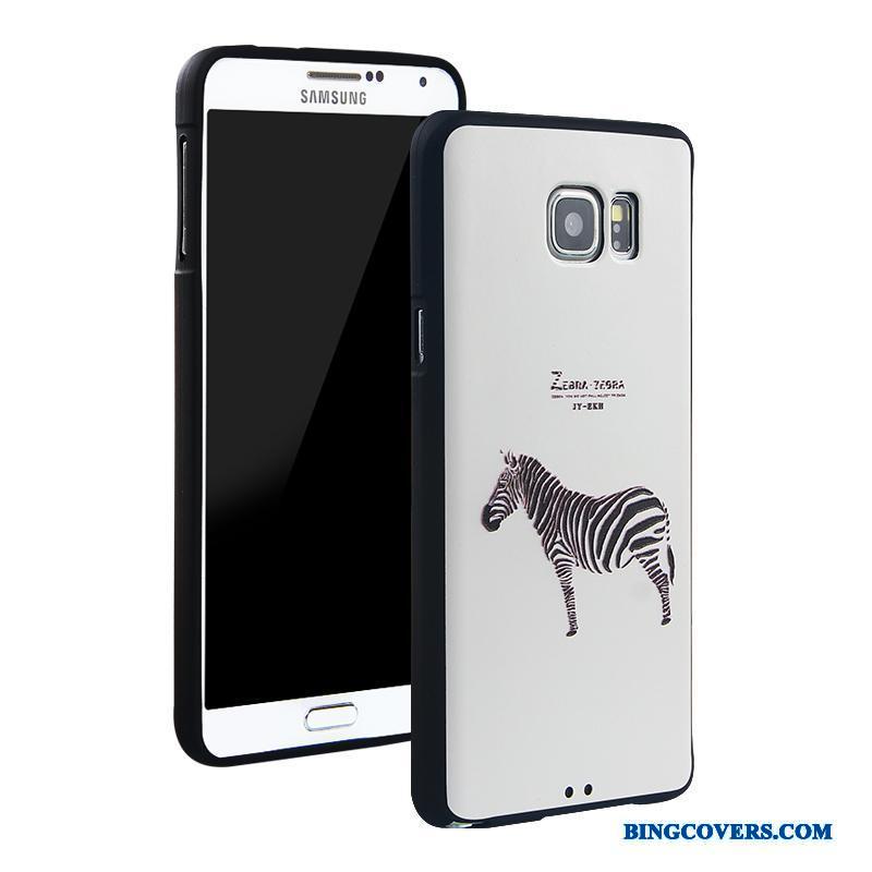 Samsung Galaxy Note 5 Anti-fald Tynd Telefon Etui Hvid Cover Blød Ny