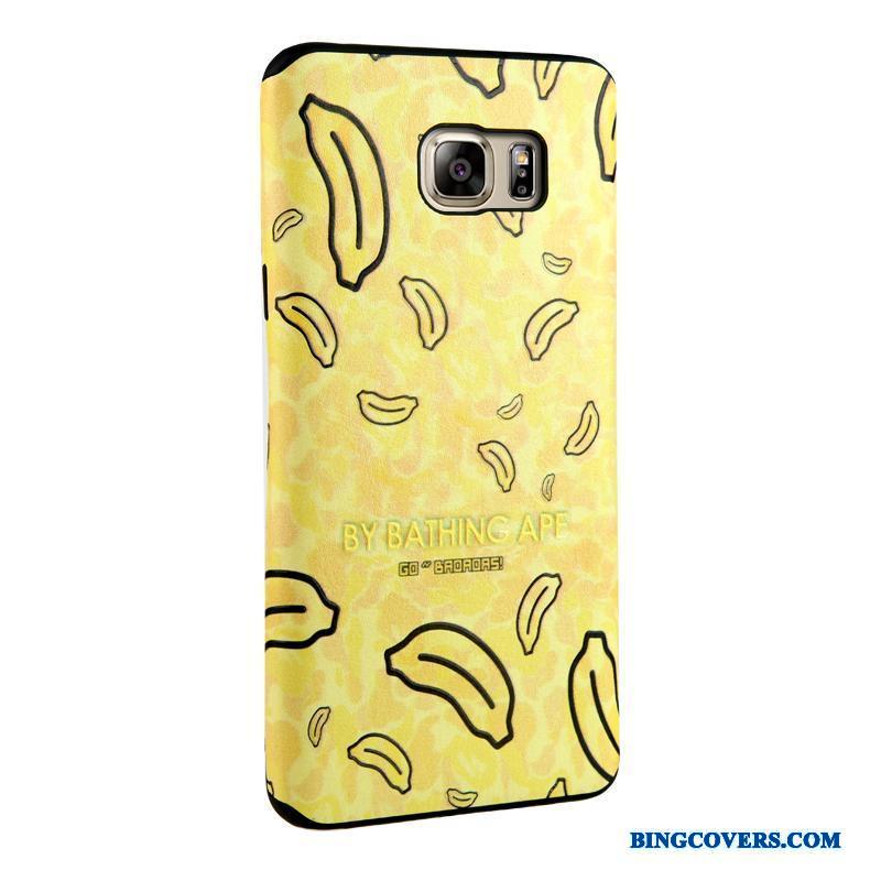 Samsung Galaxy Note 5 Etui Stjerne Beskyttelse Malet Relief Cartoon Blød Cover