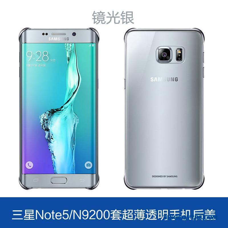 Samsung Galaxy Note 5 Gennemsigtig Stjerne Cover Etui Bagdæksel Telefon Beskyttelse