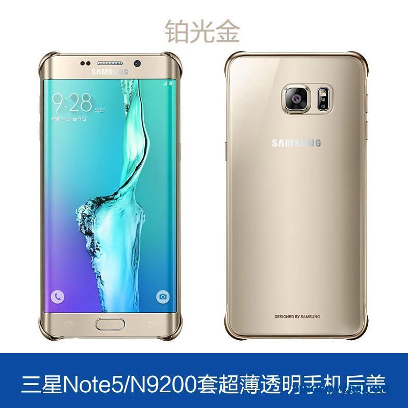 Samsung Galaxy Note 5 Gennemsigtig Stjerne Cover Etui Bagdæksel Telefon Beskyttelse