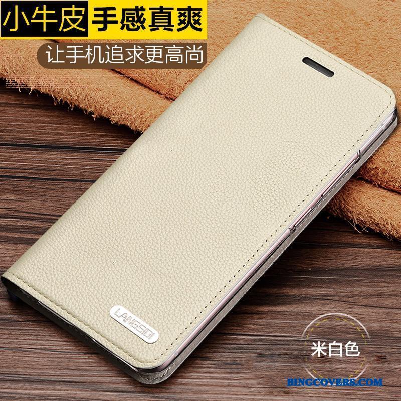 Samsung Galaxy Note 5 Lædertaske I Hånden Stjerne Telefon Etui Anti-fald Simple Brun