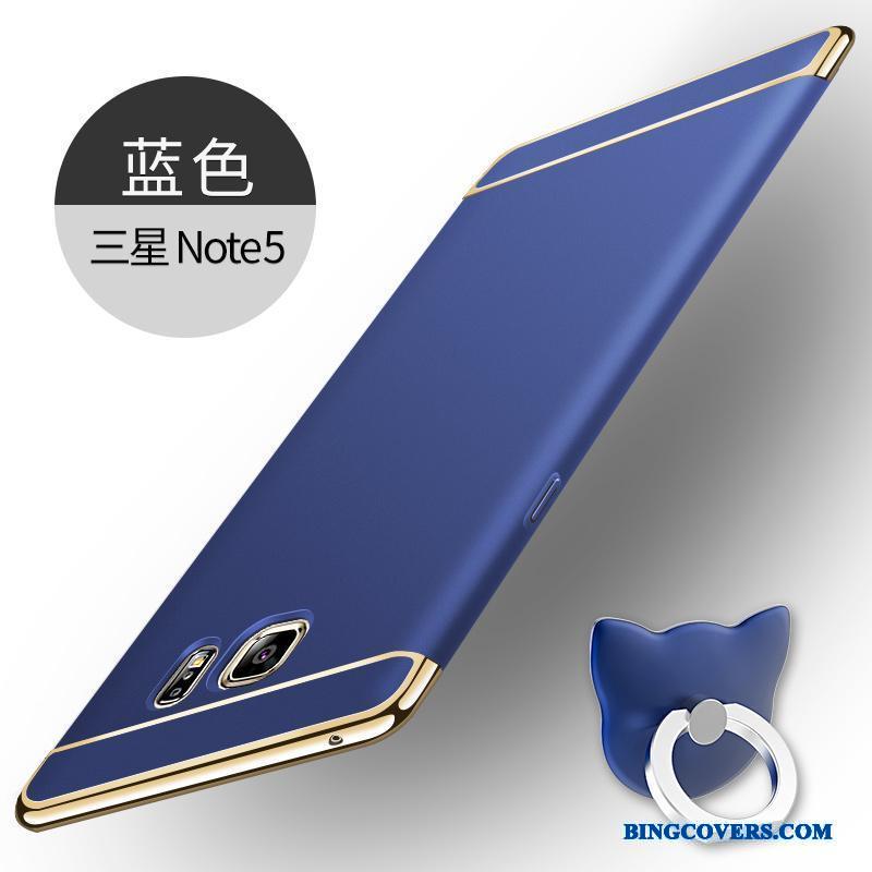 Samsung Galaxy Note 5 Ny Beskyttelse Af Personlighed Telefon Etui Stjerne Anti-fald Blå