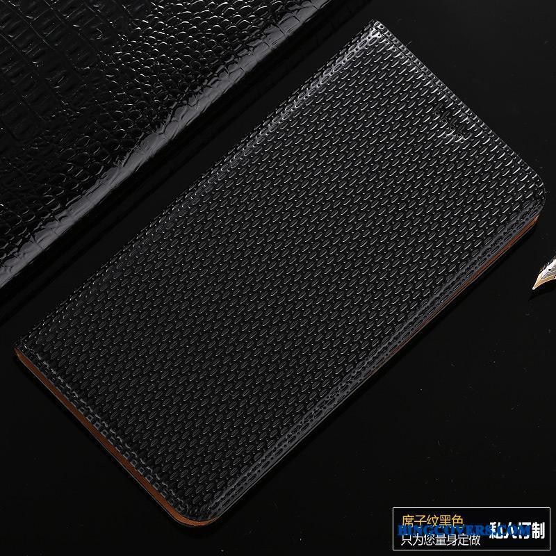 Samsung Galaxy Note 5 Sort Mobiltelefon Cover Beskyttelse Telefon Etui Folio Lædertaske