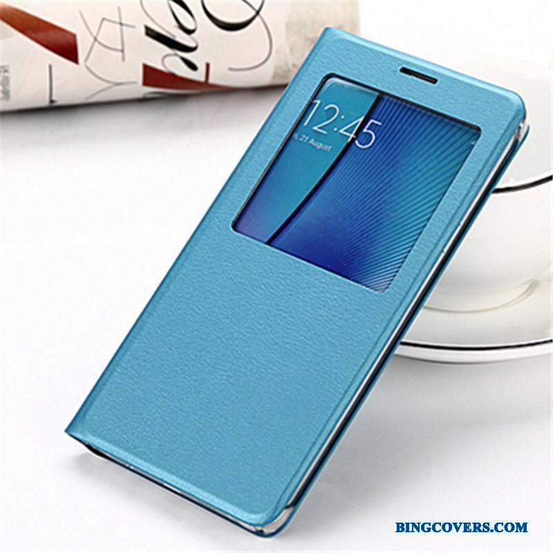 Samsung Galaxy Note 5 Sølv Stjerne Cover Telefon Etui Beskyttelse