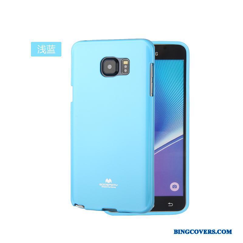 Samsung Galaxy Note 5 Telefon Etui Cover Anti-fald Alt Inklusive Beskyttelse Silikone Stjerne