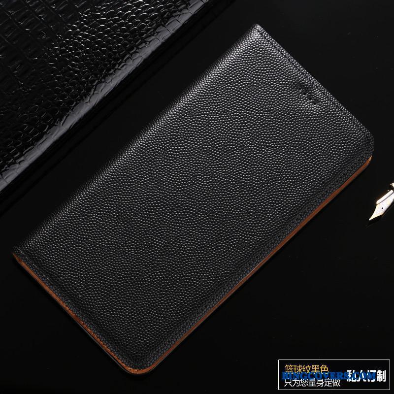 Samsung Galaxy Note 5 Ægte Læder Telefon Etui Folio Mobiltelefon Lædertaske Cover Stjerne