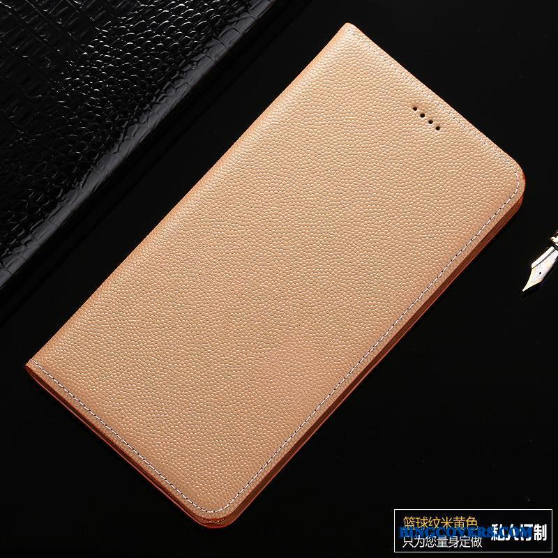 Samsung Galaxy Note 5 Ægte Læder Telefon Etui Folio Mobiltelefon Lædertaske Cover Stjerne