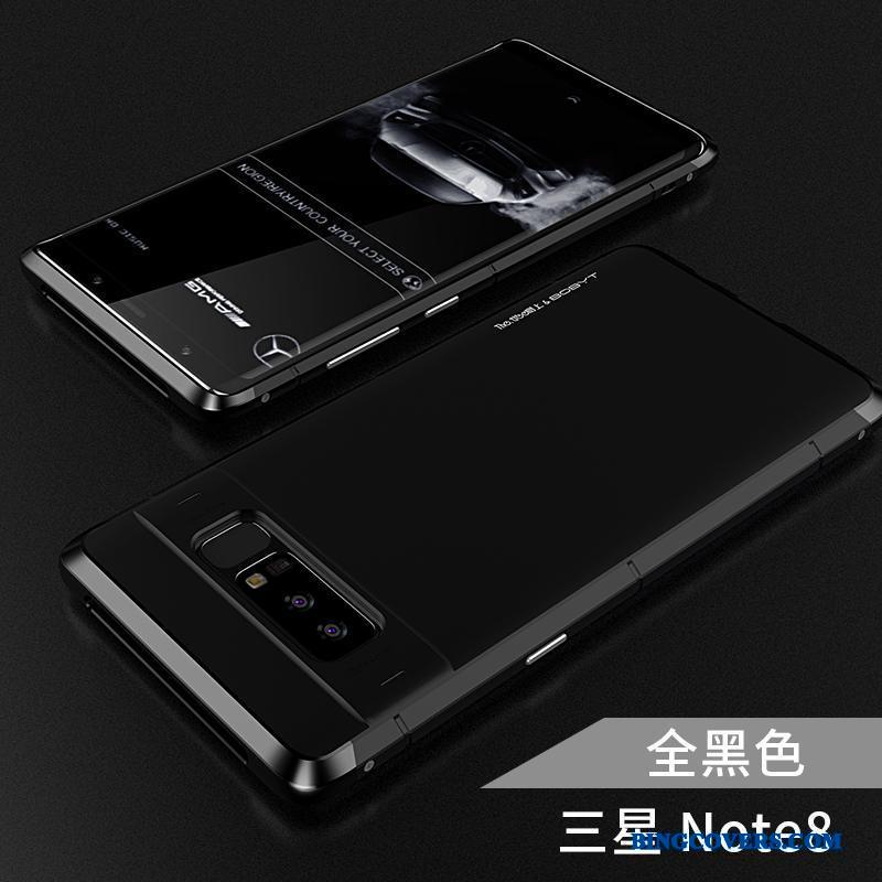 Samsung Galaxy Note 8 Alt Inklusive Beskyttelse Af Personlighed Sølv Kreativ Cover Telefon Etui