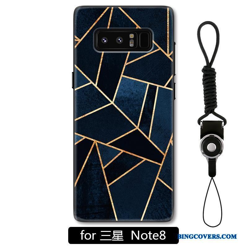 Samsung Galaxy Note 8 Beskyttelse Hængende Ornamenter Geometri Af Personlighed Telefon Etui Hård Stjerne