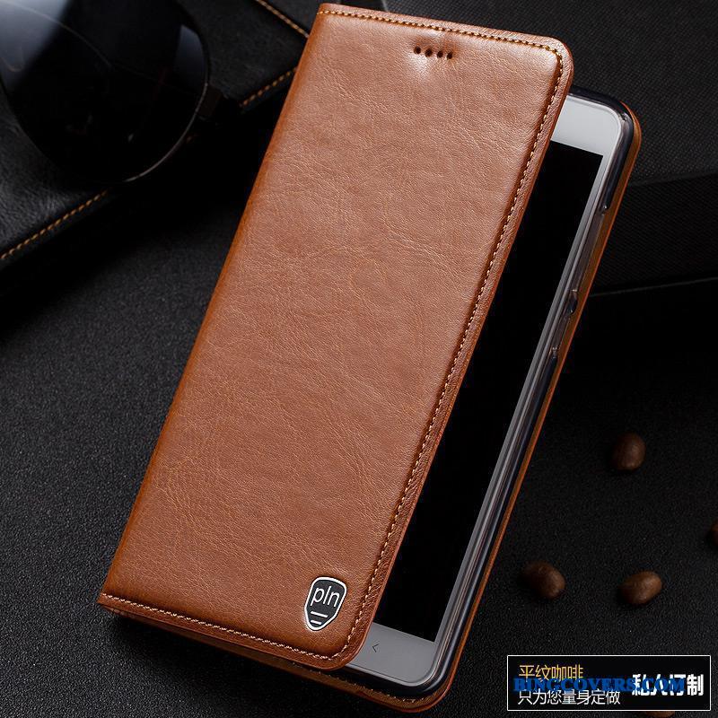 Samsung Galaxy Note 8 Stjerne Ægte Læder Mønster Beskyttelse Lædertaske Telefon Etui Cover