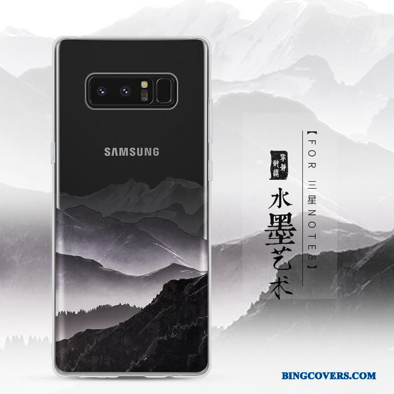 Samsung Galaxy Note 8 Trend Stjerne Scenery Telefon Etui Silikone Beskyttelse Kreativ