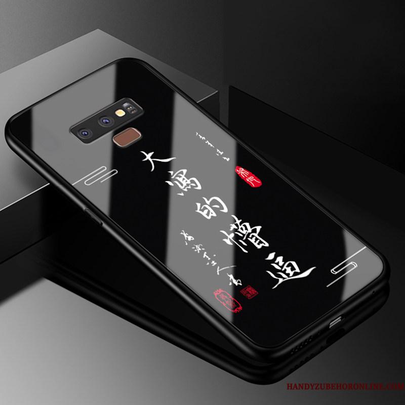 Samsung Galaxy Note 9 Af Personlighed Cover Glas Telefon Etui Anti-fald Alt Inklusive Kreativ