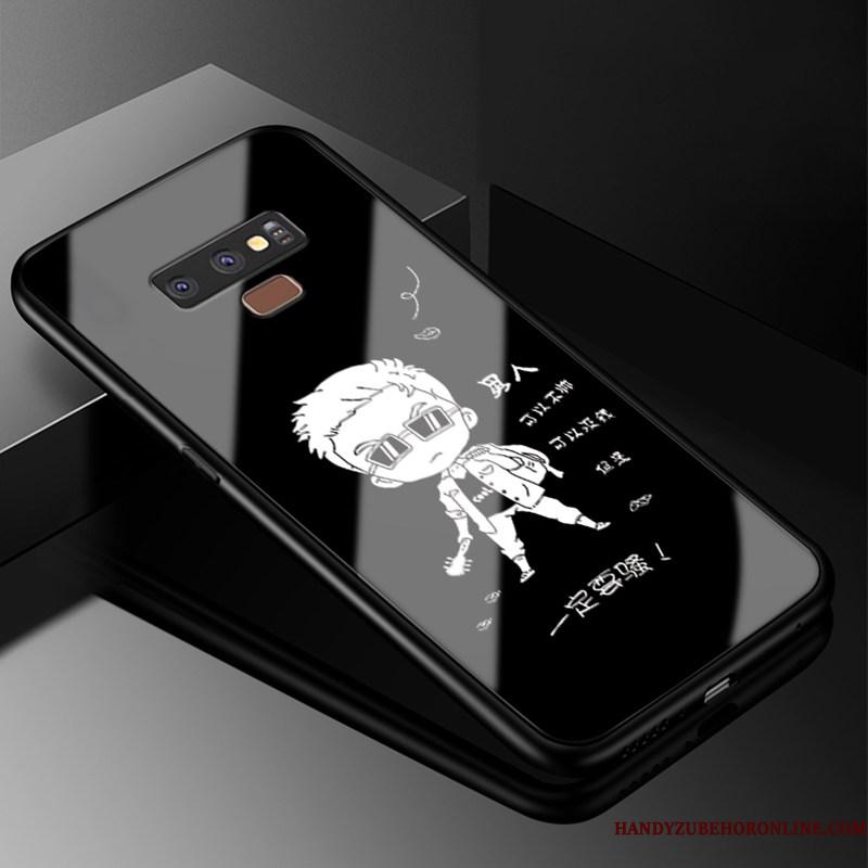 Samsung Galaxy Note 9 Alt Inklusive Silikone Glas Telefon Etui Trend Af Personlighed Cover