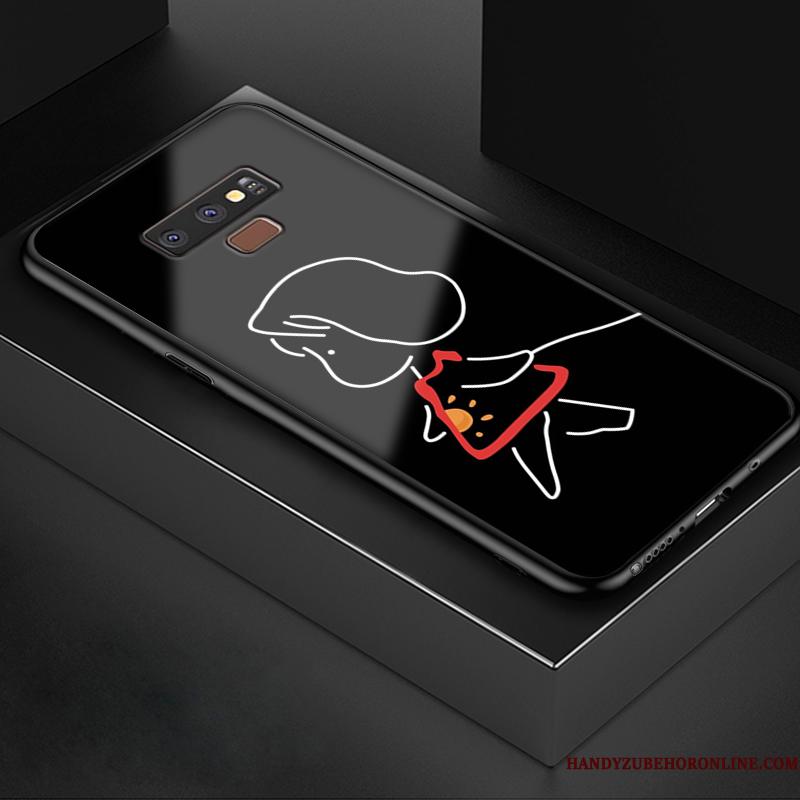 Samsung Galaxy Note 9 Etui Cartoon Glas Stjerne Blød Alt Inklusive Anti-fald Cover