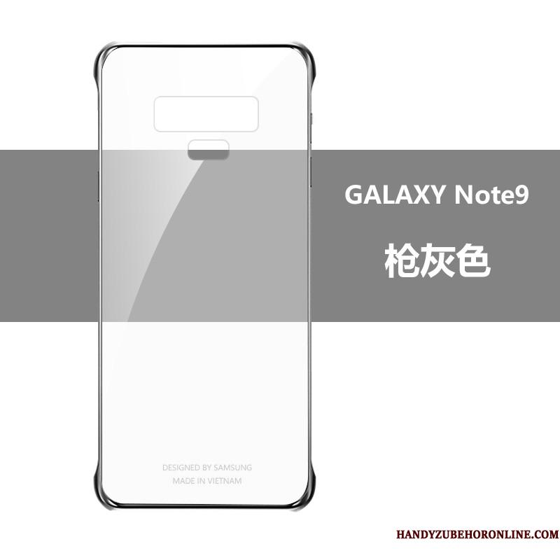 Samsung Galaxy Note 9 Rød Tynd Cover Etui Anti-fald Gennemsigtig Hård