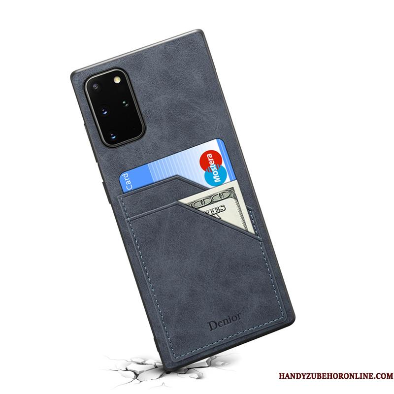 Samsung Galaxy Note20 Kort Telefon Etui Lædertaske Stjerne Kreativ