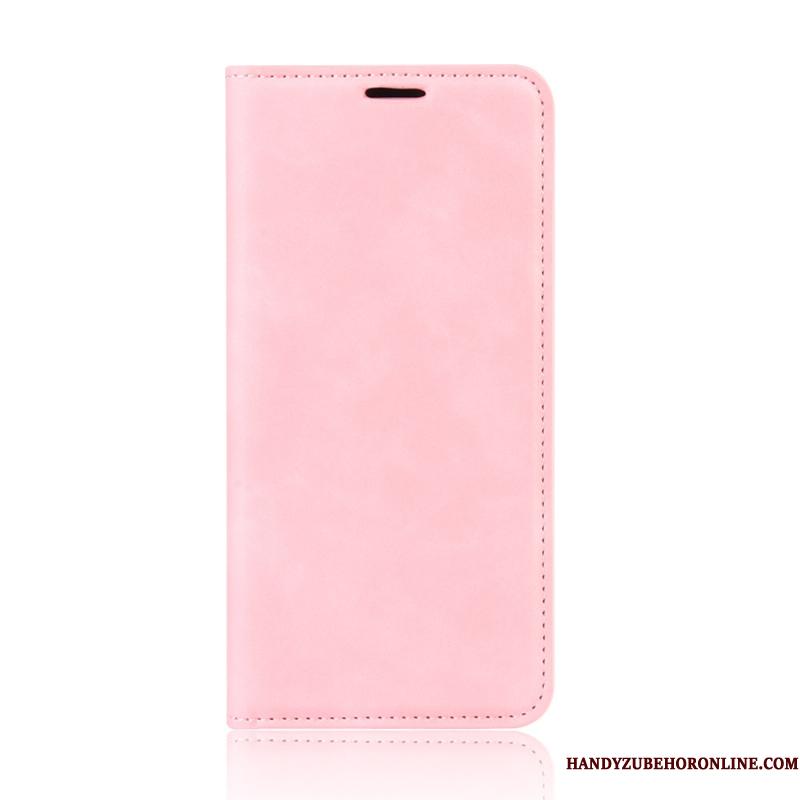 Samsung Galaxy Note20 Magnetisk Telefon Etui Rød Mobiltelefon Anti-fald Lædertaske Folio