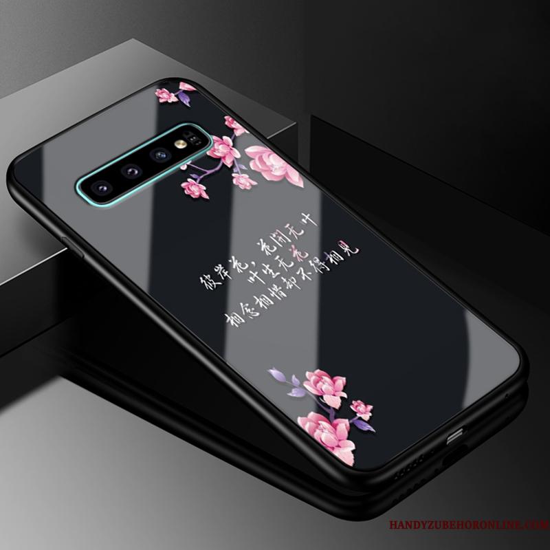 Samsung Galaxy S10 Beskyttelse Cover Alt Inklusive Glas Anti-fald Silikone Etui