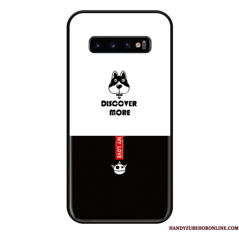 Samsung Galaxy S10+ Cartoon Elskeren Hund Telefon Etui Cover Beskyttelse Mode