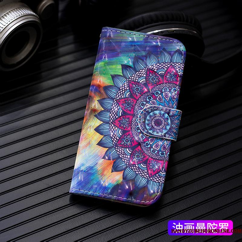 Samsung Galaxy S10 Lite Telefon Etui Kreativ Beskyttelse Læder Stjerne Lædertaske Anti-fald