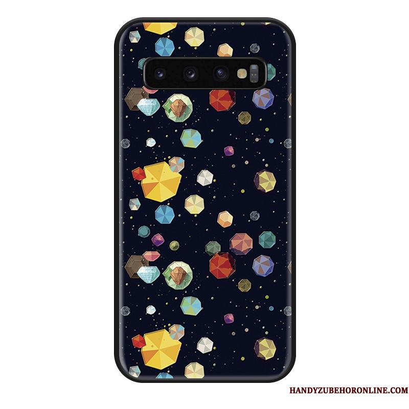 Samsung Galaxy S10 Smuk Kreativ Telefon Etui Cartoon Af Personlighed Trendy Stjerne
