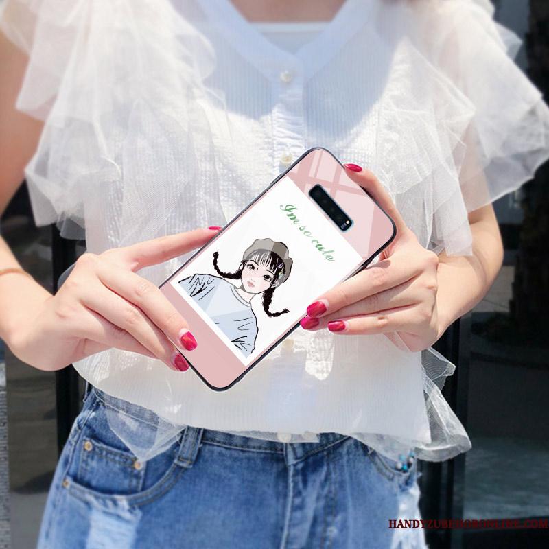 Samsung Galaxy S10 Stjerne Anti-fald Glas Etui Ungdom Telefon