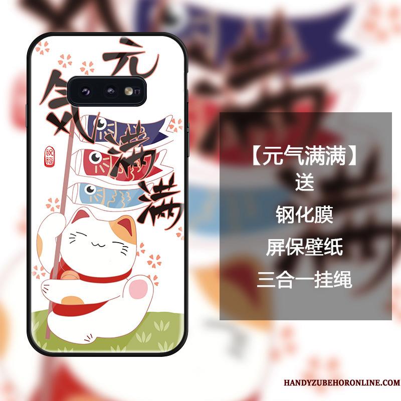 Samsung Galaxy S10e Anti-fald Cartoon Telefon Etui Af Personlighed Kreativ Wealth Trend