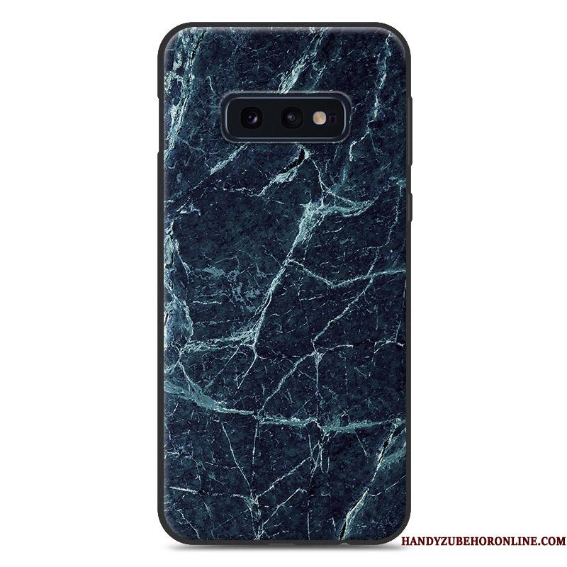 Samsung Galaxy S10e Etui Cover Malet Silikone Stor Kreativ Stjerne Mønster