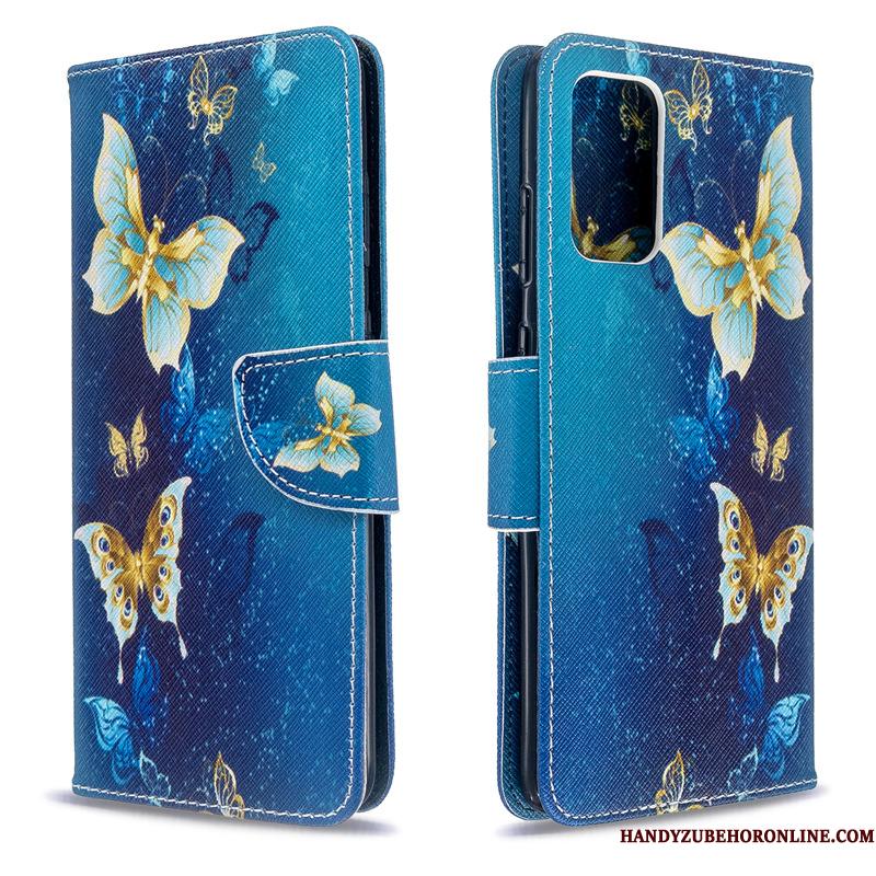 Samsung Galaxy S20 Etui Folio Stjerne Malet Cover Support Lædertaske Beskyttelse
